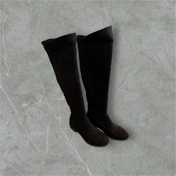 NEW IN BOX Black Over-the-Knee Women's Boots - Picture 1 of 4